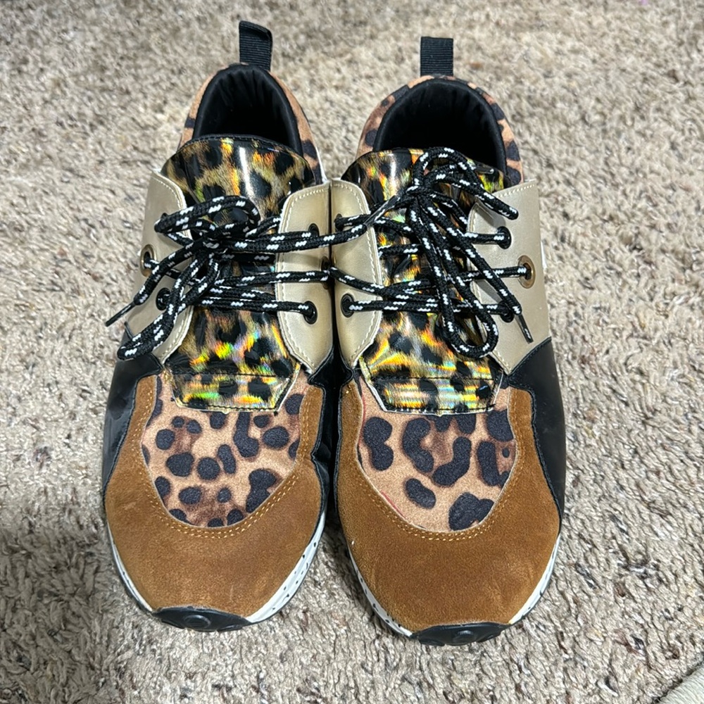 Boutique cheetah sneakers